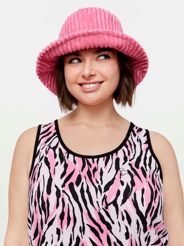 P.A. Plus Pink Zebra Tank                                                                                                       