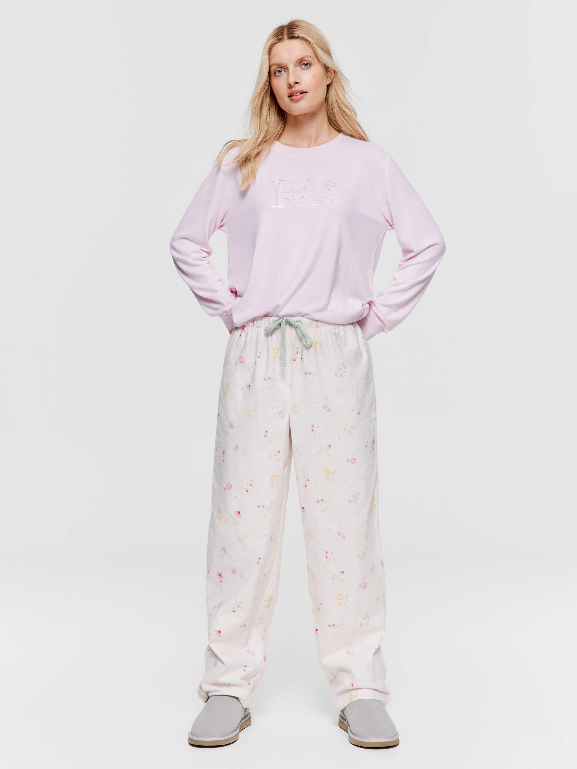 Floral Flannelette Pj Pant Multi - Peter Alexander Online