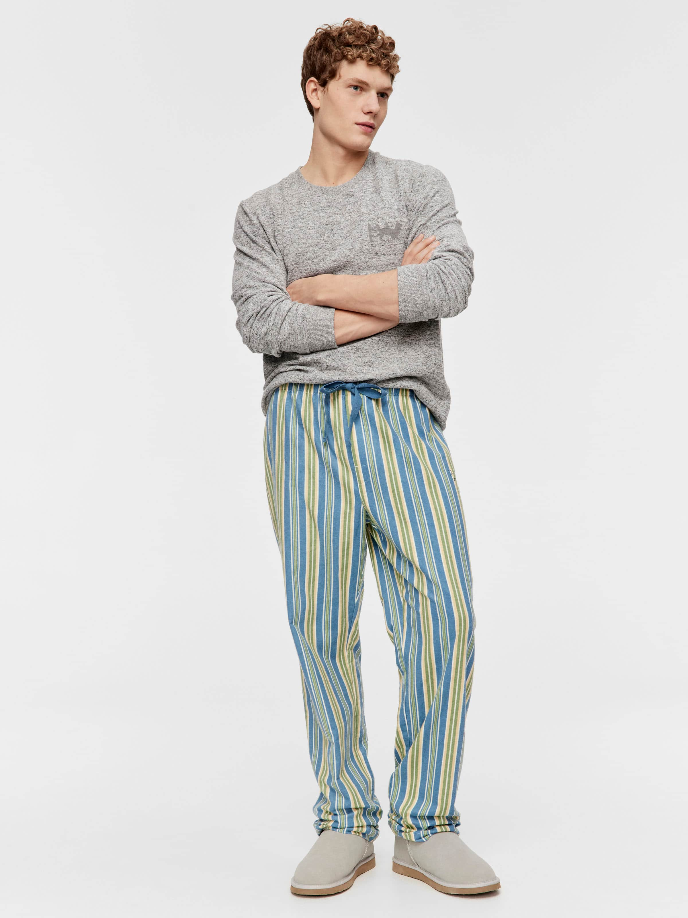 Candy Stripe Flannelette Pj Pant - Peter Alexander Online