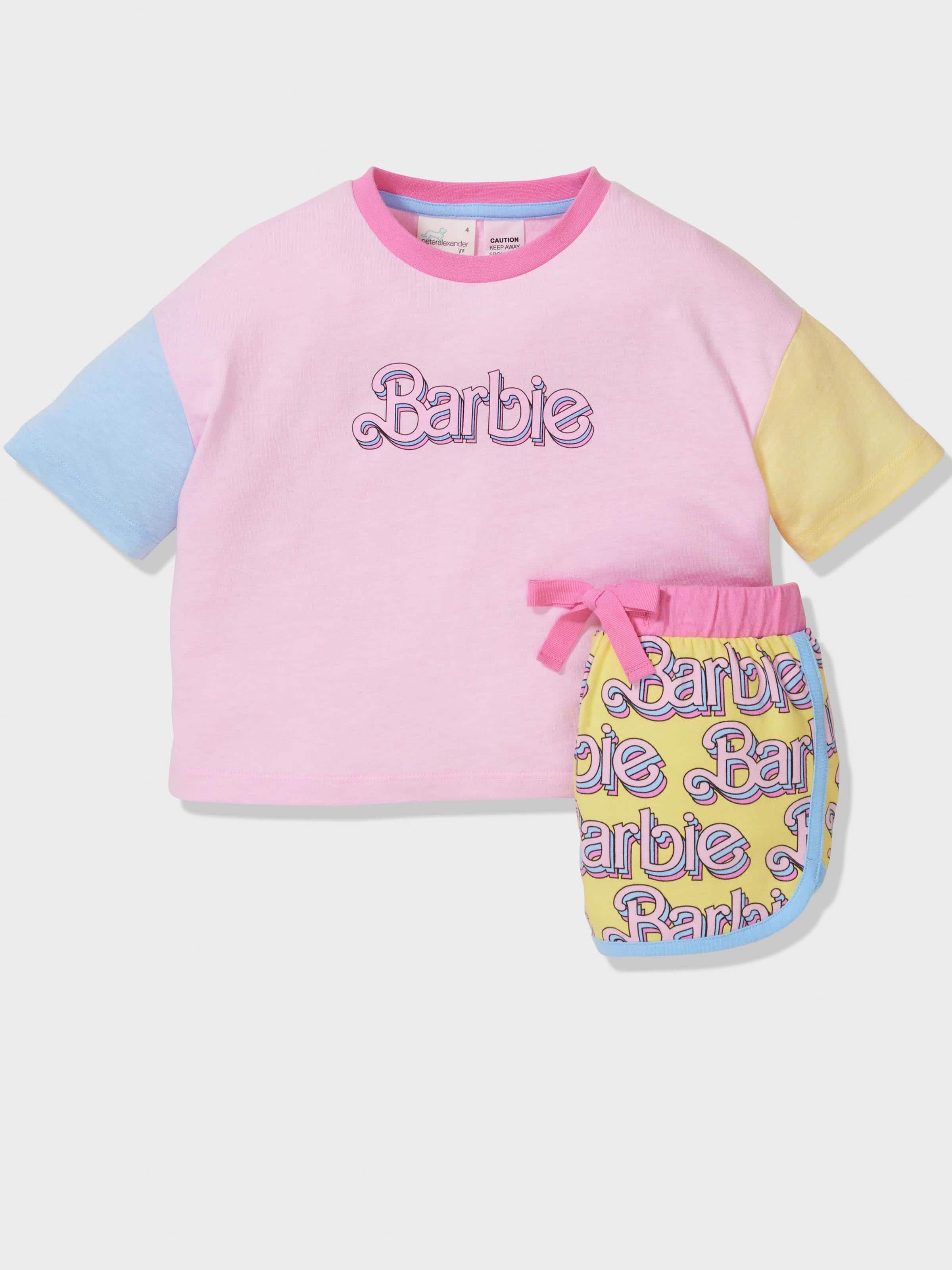 Jnr Girls Barbie Pj Set - Peter Alexander Online