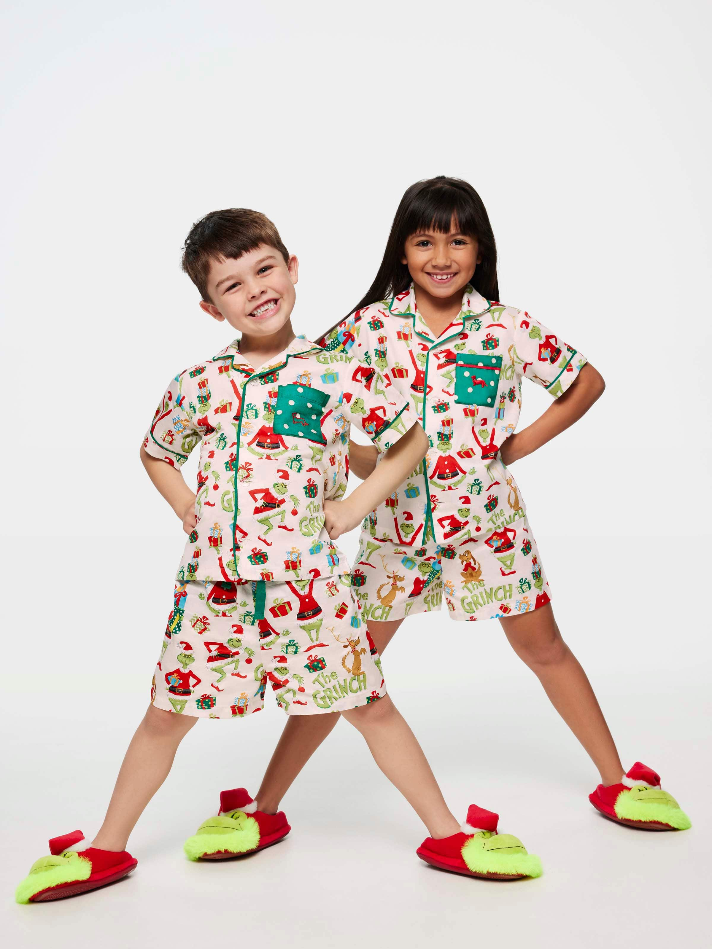 Grinch 2025 kids pyjamas