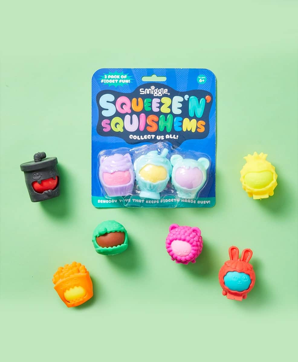 Squeeze N Squish'ems 3 Pack